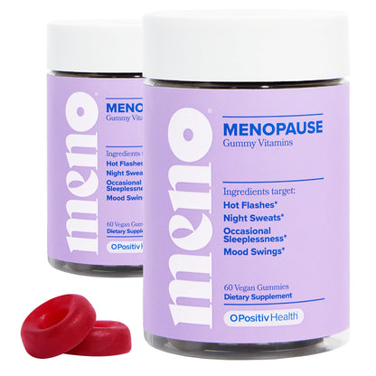 MENO Menopause Gummies - Hot Flashes & Night Sweats - 30-Day Supply
