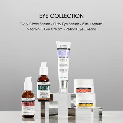 Advanced Clinicals Dark Circle Caffeine Serum – 3-in-1 Brightening & Depuffing (52ml)
