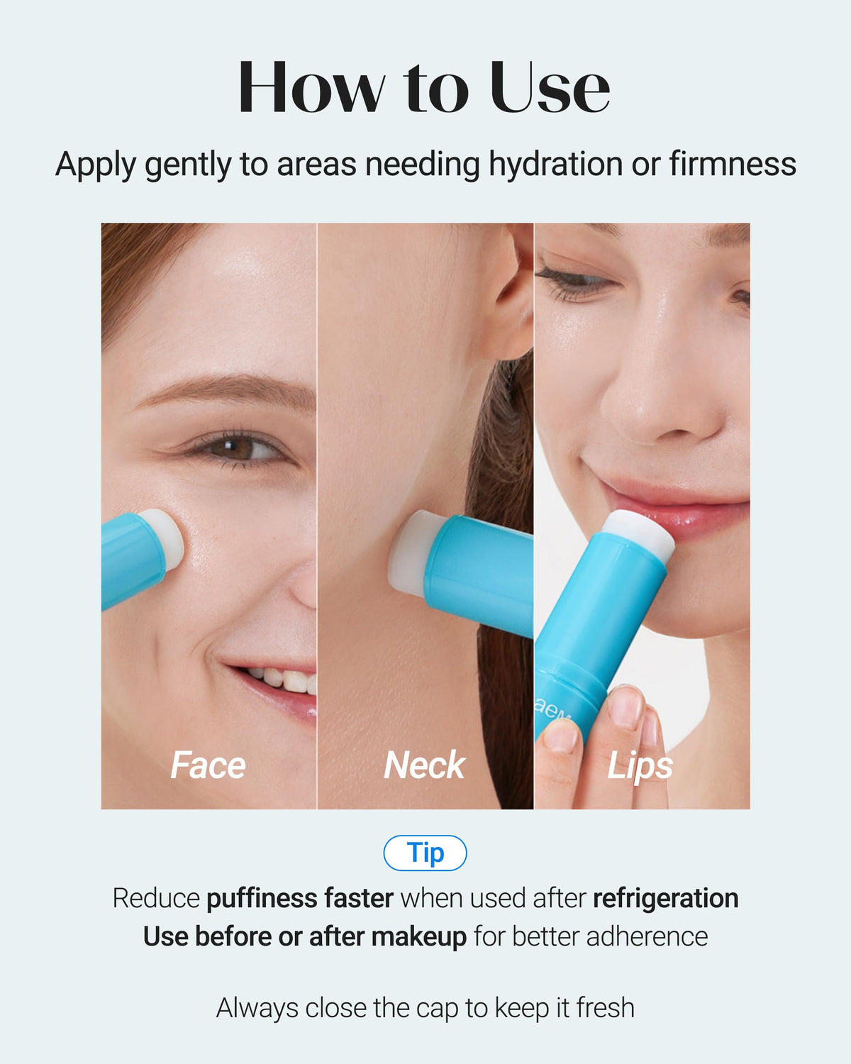 theSAEM Iceland Hydrating Eye Stick - Instant Cooling & Brightening (0.38 oz)