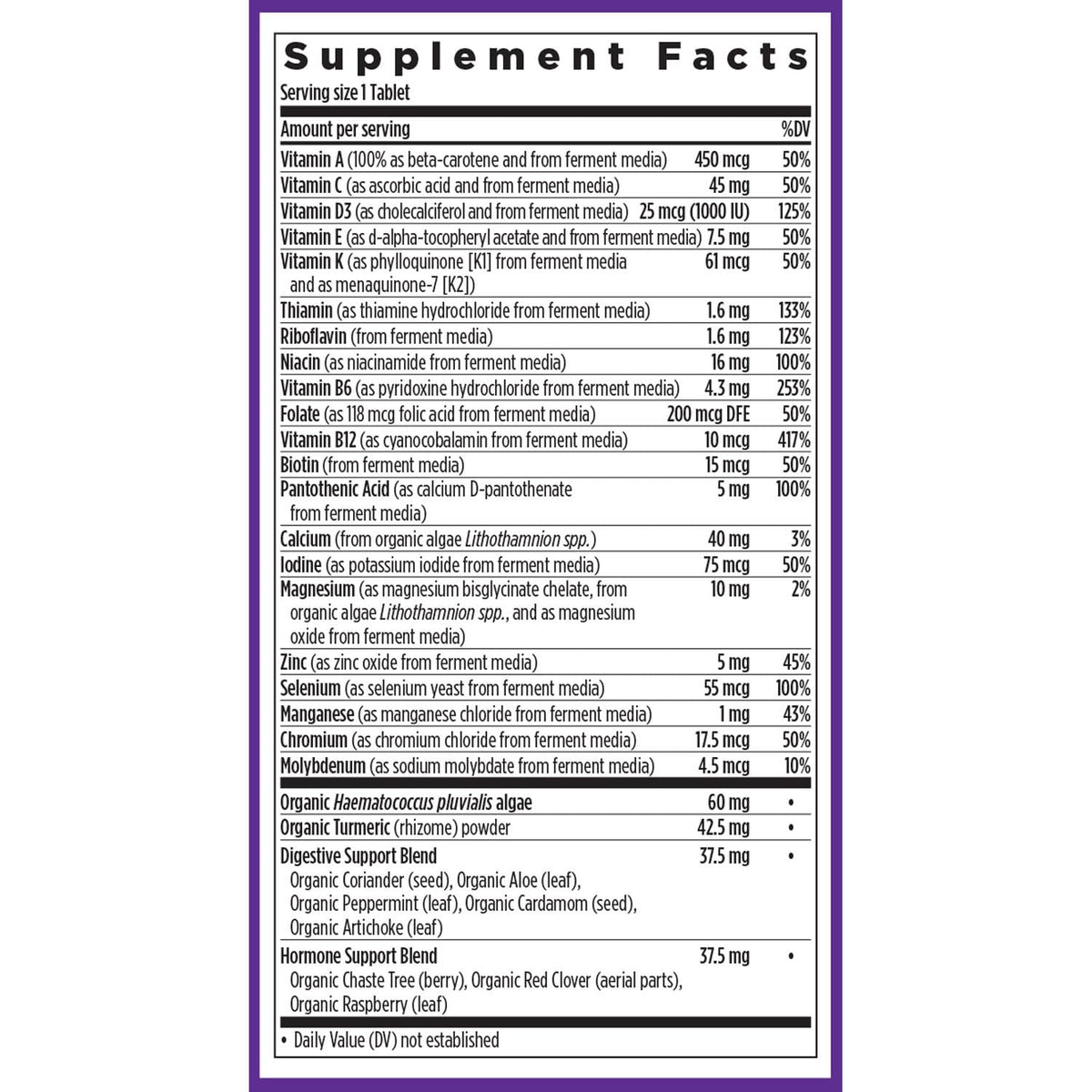 New Chapter Every Woman's One Daily 55+ - Multivitamin for Women - Supports Immune, Bone & Vision Health* - Gentle on the Stomach - Non-GMO, Gluten Free, Dairy Free, Vegetarian & Kosher - 48 Tablets