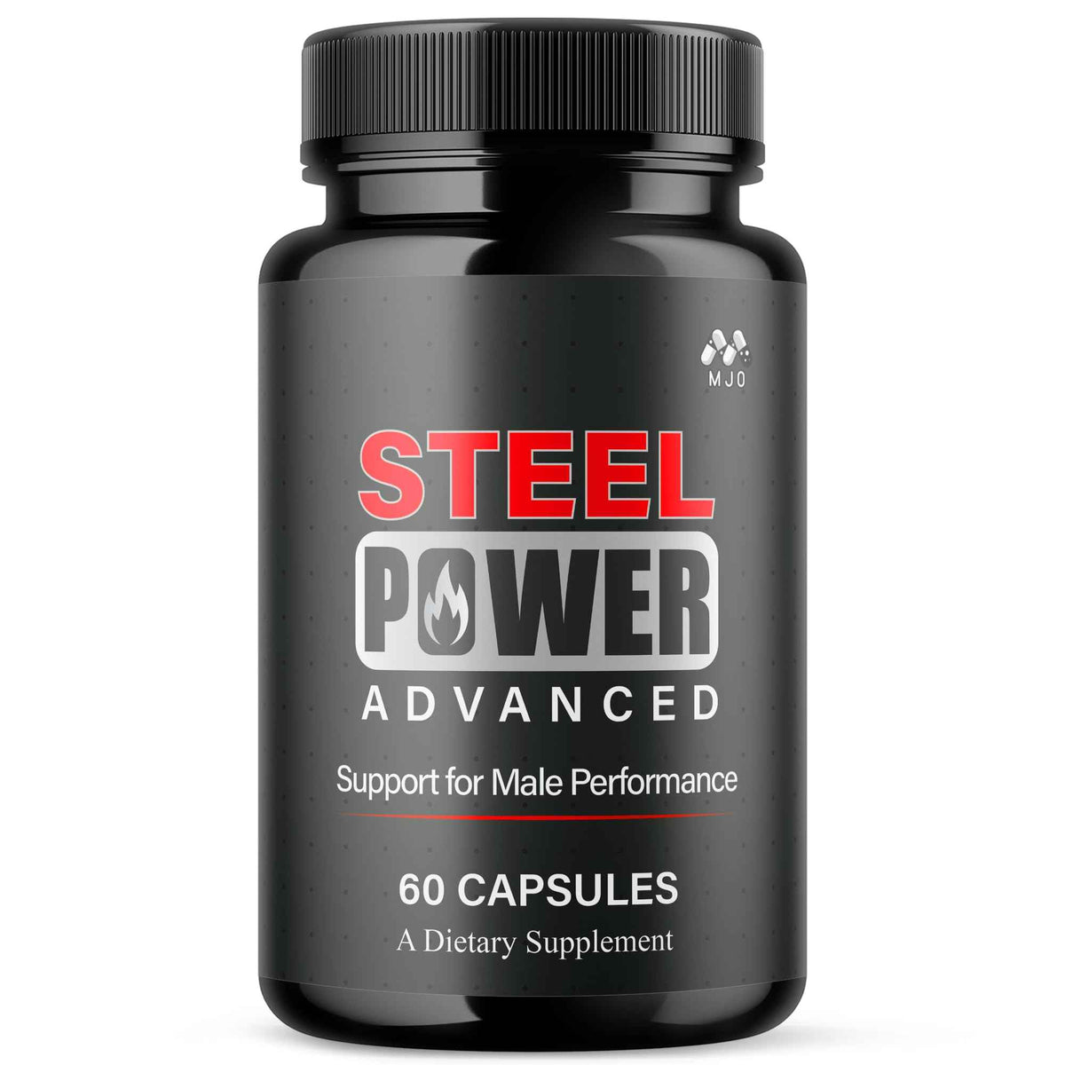 Steel Power Capsules, Official Steel Power for Men with All Natural Ingredients, Advanced SteelPower Men's Health and Wellness Vitamin Formula Pills with Maximum Strength Multivitamins (60 Capsules)