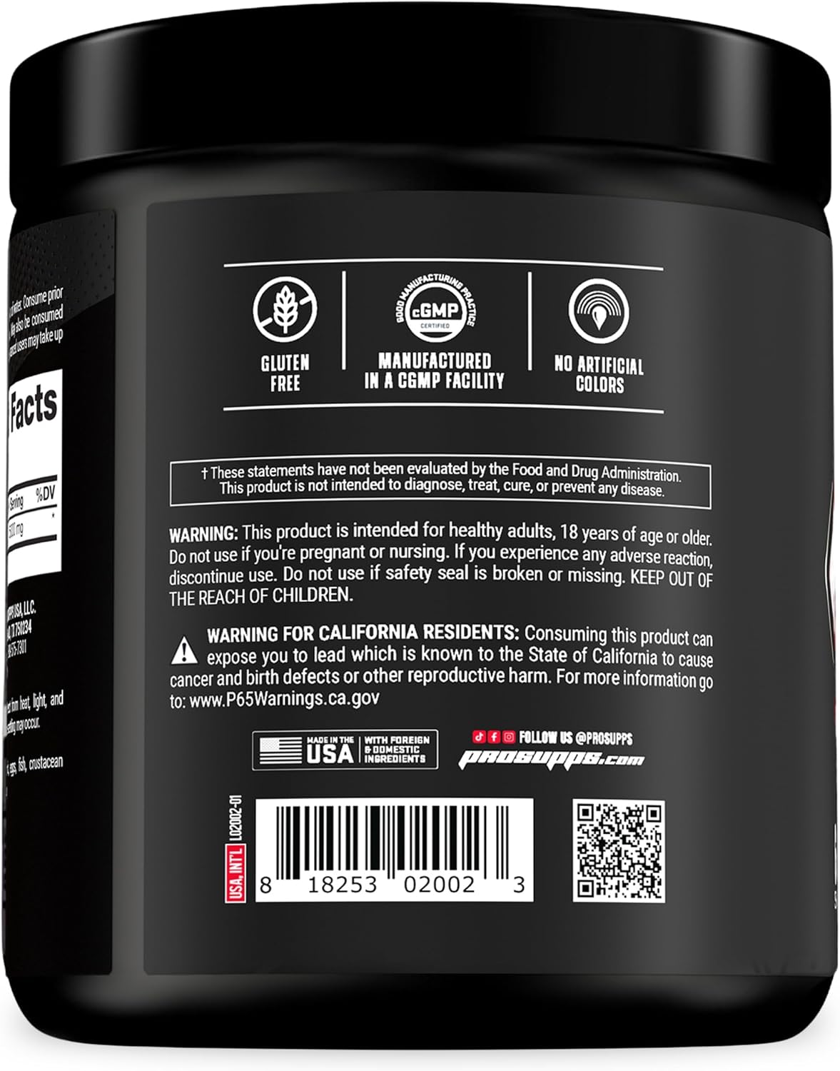 PROSUPPS Hyde Xtreme Hard-Hitting Energy Pre-Workout, Blue Razz, and Creatine 300 Bundle