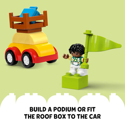 LEGO DUPLO Classic Cars and Trucks Brick Box Building Blocks - Learning & Educational STEM Toys for Toddlers, Ages 1.5+ Years - Develops Fine Motor Skills - Gift for Toddler Birthday - 10439