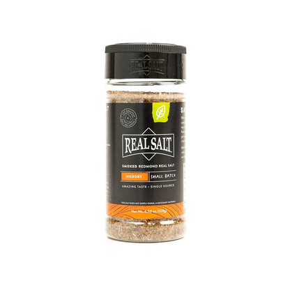 Smoked Redmond Real Salt - Natural Unrefined Gluten Free, Gift Set