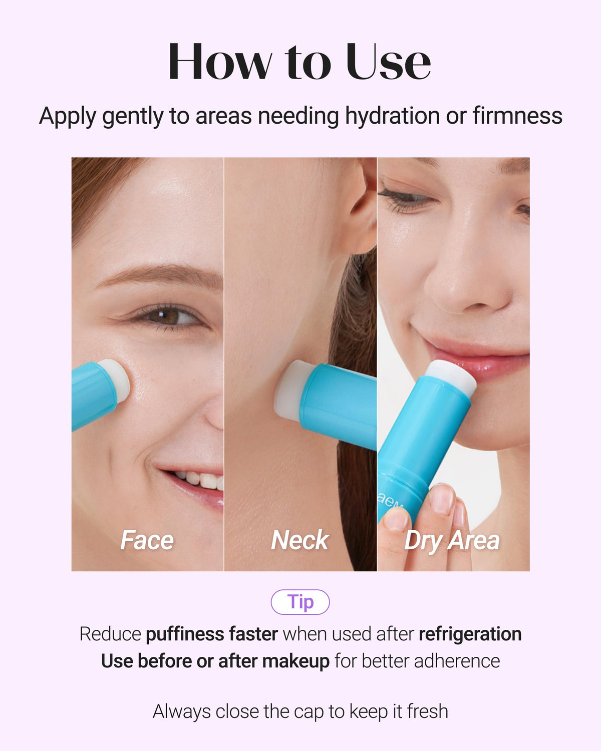 theSAEM Iceland Hydrating Peptide Eye Stick - Double Cooling Pack (2 x 0.38 oz)