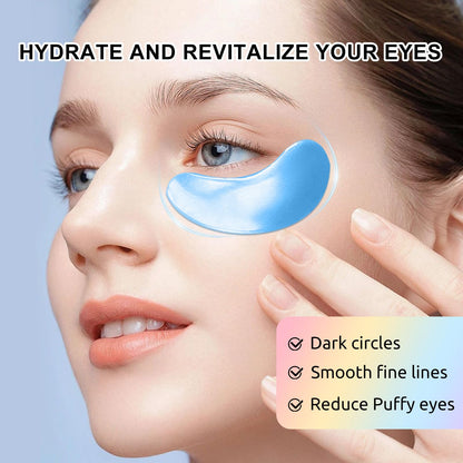Permotary Collagen Crystal Eye Masks - Value Pack (40 Pairs)