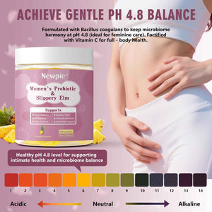Blltzzz Her Juicy Women's Probiotic Gummies - Pineapple Flavor - Contains Slippery Elm and Probiotic Blend to Support Women's Intimate pH Balance, Gut Wellness and Overall Well-Being - 60 Gummies (2)