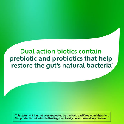 Benefiber Dual Action Biotic Plus Stress Relief, 18 Count Stick Packs