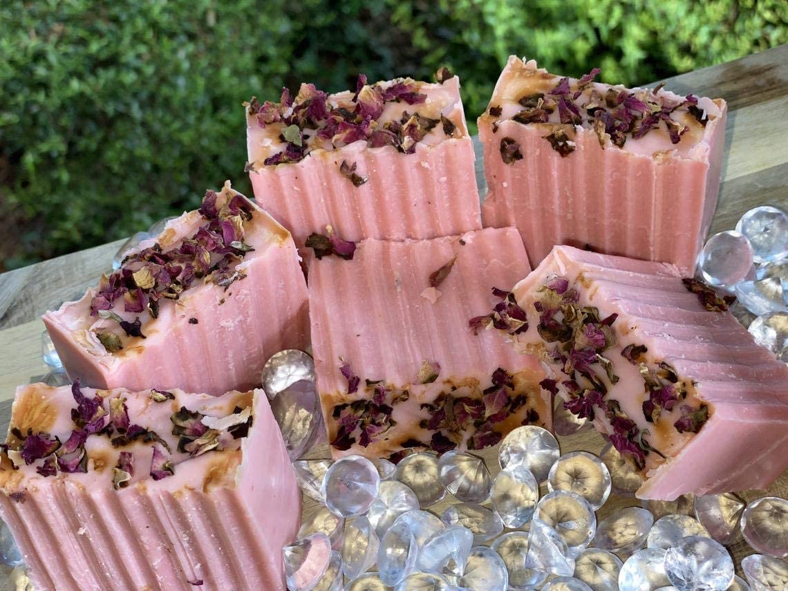 Soft and Moist Erzulie Freda Yoni Love ,Attraction, Abundance Bar |Feminine Wash | Yoni Soap with Rose