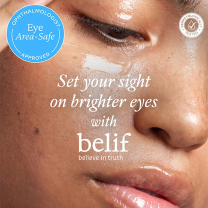 belif Aqua Bomb Cooling Eye Gel (15ml / 0.5 fl. oz.) – Hydrating Eye Treatment with Caffeine, Hyaluronic Acid & Vitamin C | Korean Skincare
