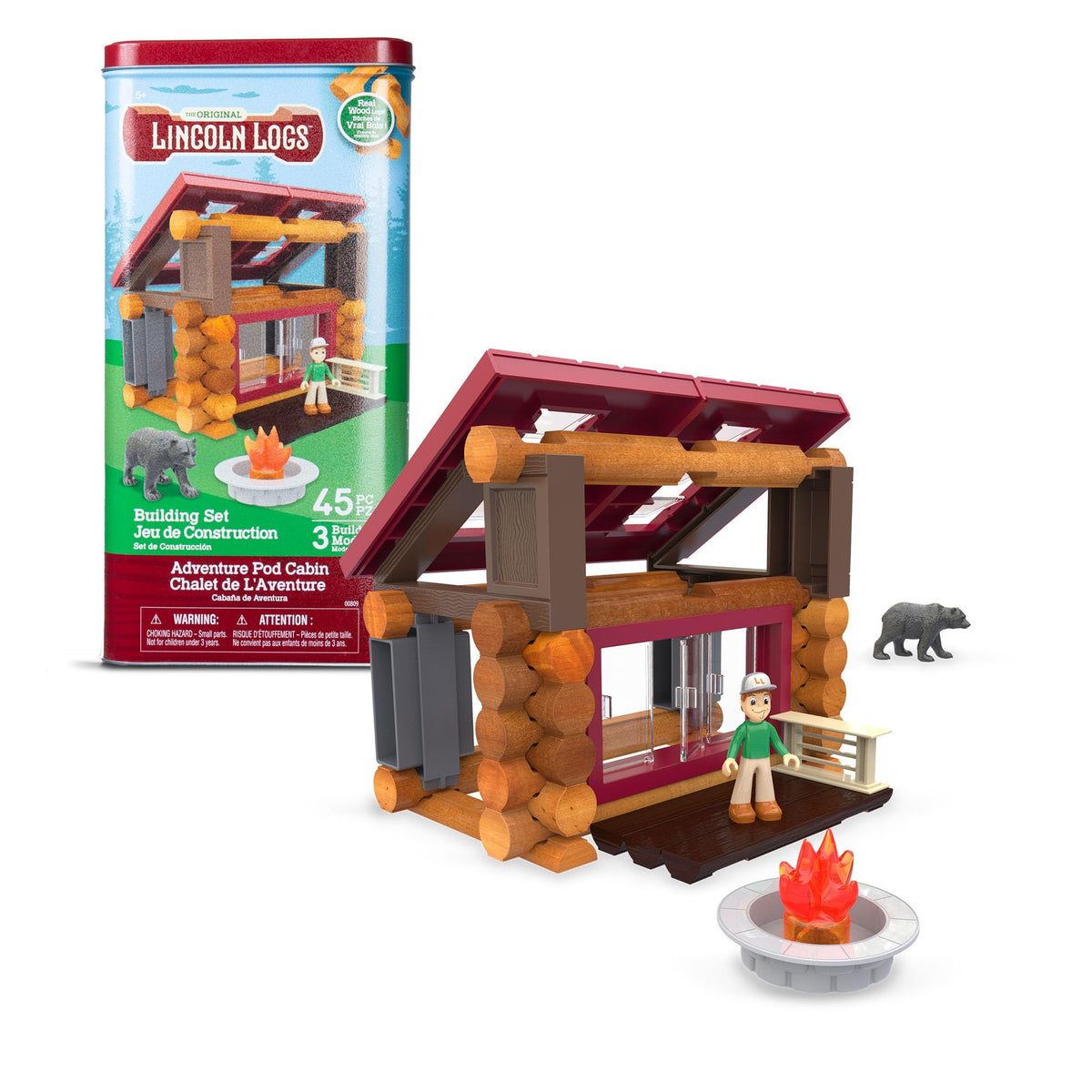 Lincoln Logs Adventure Pod Cabin