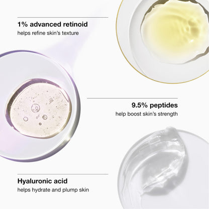 Clinique Smart Clinical Repair Wrinkle Correcting Serum (50ml / 1.7 fl. oz.) – Advanced Anti-Aging Treatment with Retinoid, Peptides & Hyaluronic Acid