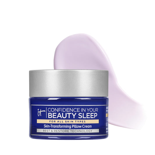 IT Cosmetics Confidence in Your Beauty Sleep - Anti-Aging Night Cream - Visibly Improves Fine Lines, Wrinkles, Dryness, Dullness & Loss of Firmness - With Hyaluronic Acid - 0.47 fl oz