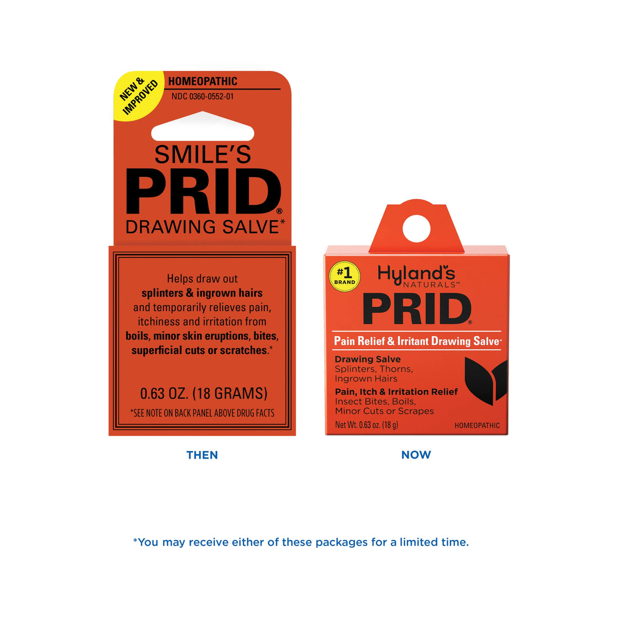 Hyland's PRID Drawing Salve Naturals (2 Pack)