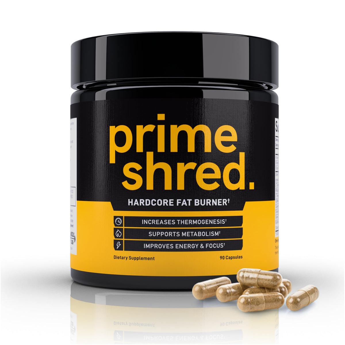PrimeShred Fat Burner for Men, 90 Caps