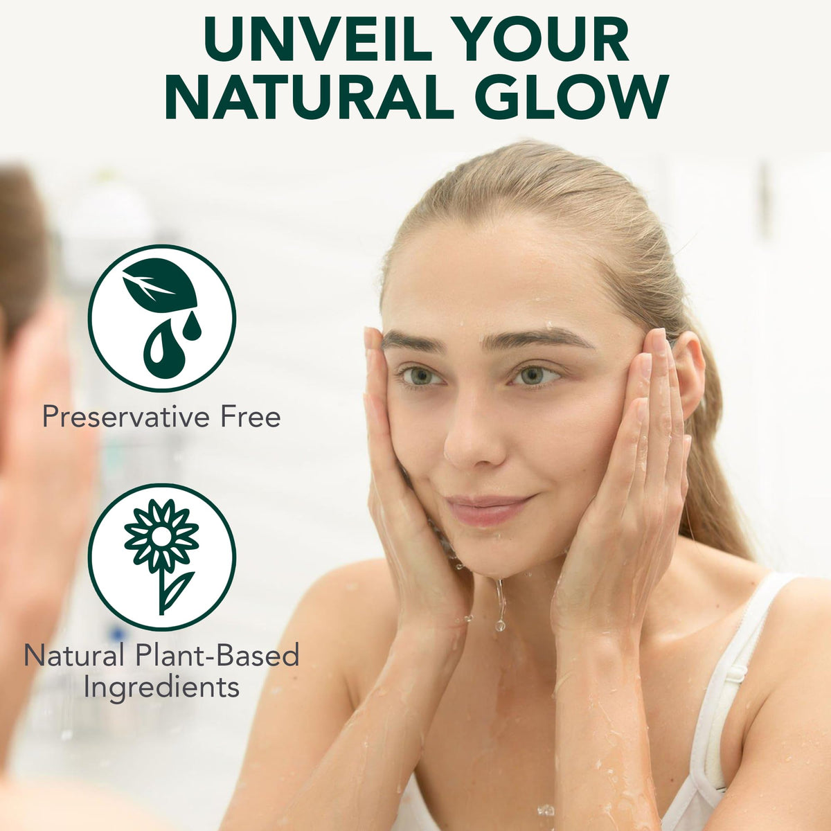 NOVEHA Demodex Extra Strength Eyelid Gel Cleanser – Tea Tree Oil Eyelid Cleanser for Dry Eye, MGD & Itchy Eyelids (2 Pack, 50ml)
