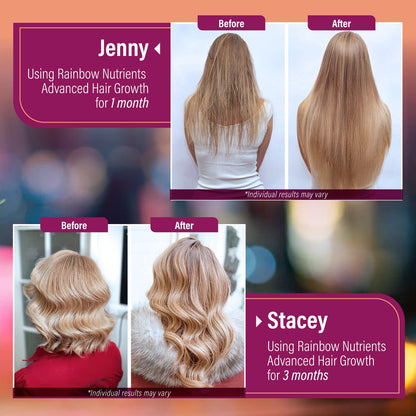 Hair Growth Vitamins for Women - Biotin 10,000mcg, Collagen, Patented OptiMSM, goMCT