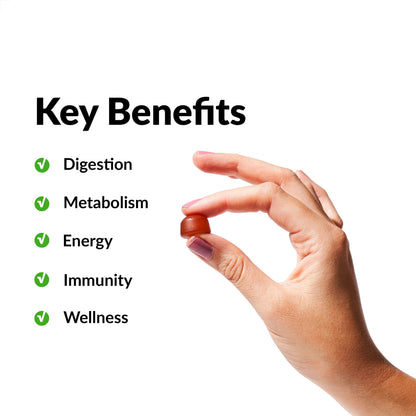 FORCE FACTOR ProbioSlim Apple Cider Vinegar Gummies Organic LactoSpore Prebiotics