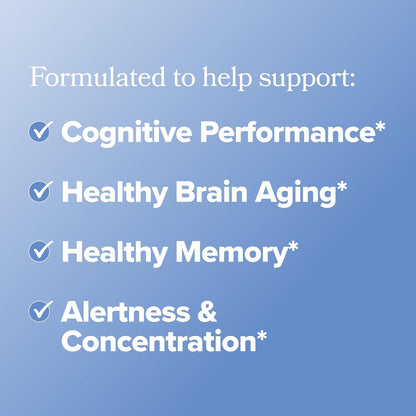 MENO Brain Health + Memory Capsules with Phosphatidylserine - 30-Day Supply