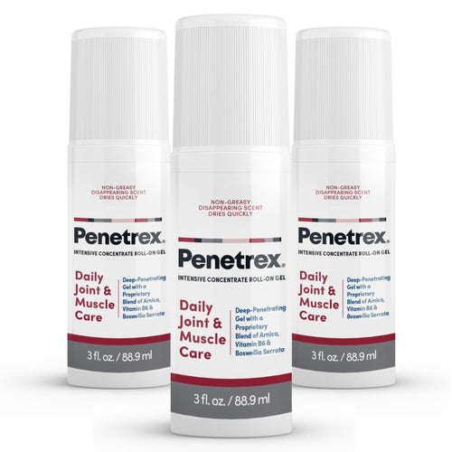 Penetrex Roll-On Gel, 3 Oz. (Pack of 3)