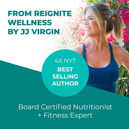 Reignite Wellness by JJ Virgin - Vitamin D Plus - Relevant Serving of 5000 IU, Highly Absorbable Vitamin D + Vitamin K1 & K2 - GG Supplement for Immune Health - Bone and Heart Supplement - 60 Softgels
