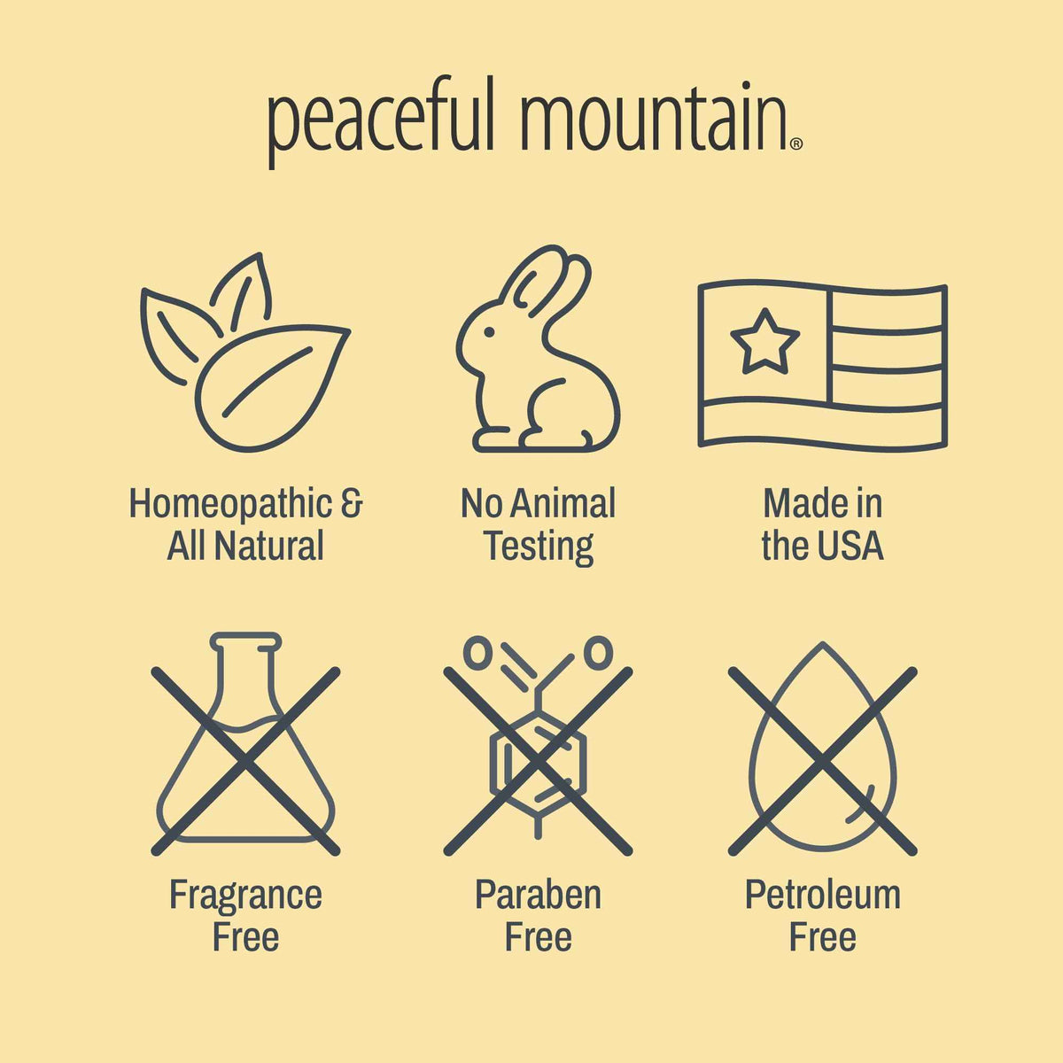 Peaceful Mountain Arnica Plus Homeopathic Gel - Natural Homeopthic Gel for Sore or cramping Muscles - 2oz