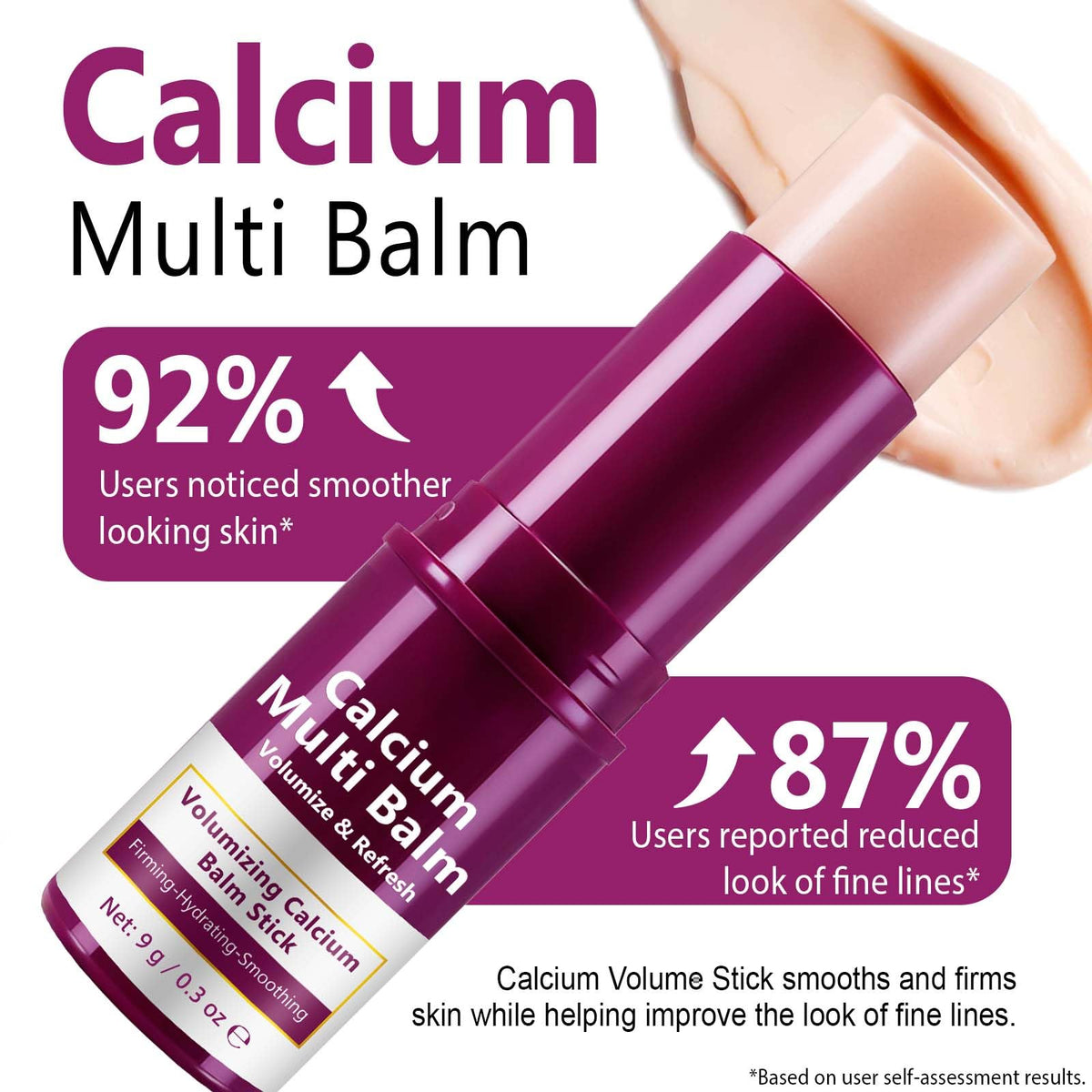 QYQIZWIA Calcium & Collagen Multi Balm Stick - Korean Glow (9g)