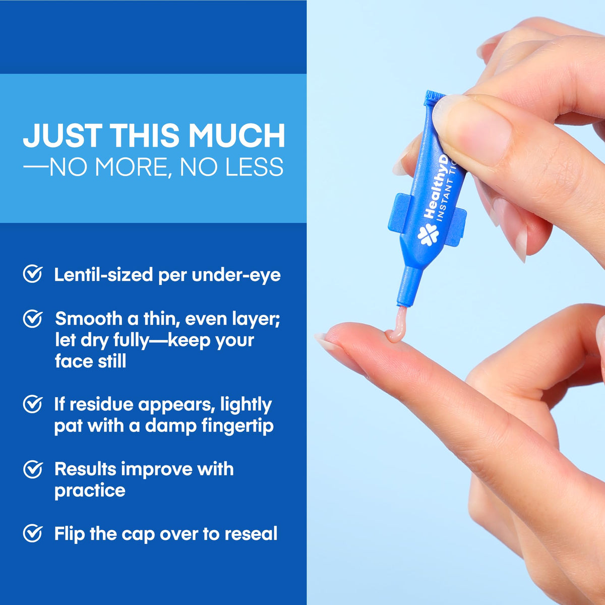 Instant Under Eye Lift Serum – Advanced Firming Polysaccharide (20 Tubes)