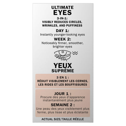 Olay Eyes Ultimate Eye Cream (13 ml / 0.4 fl oz) - 3-in-1 Treatment for Dark Circles, Wrinkles & Puffiness