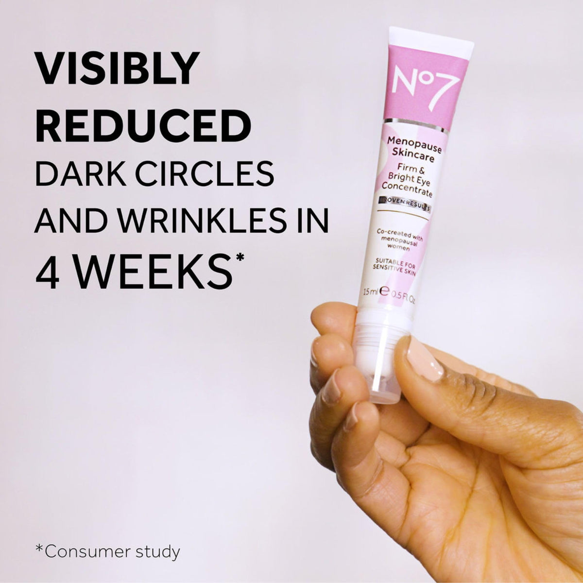 No7 Menopause Skincare Firm & Bright Eye Concentrate (15 ml)