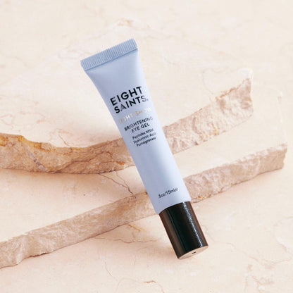 Eight Saints Light Show Brightening Eye Gel - Natural & Organic Cooling Eye Gel for Puffiness, Wrinkles & Dark Circles (0.5 oz)