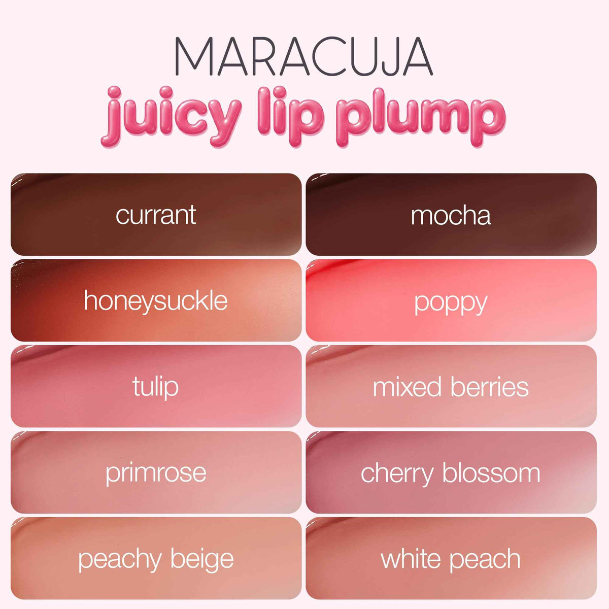 tarte maracuja juicy lip plump – Hydrating & Volumizing Lip Plumper Gloss Balm with Nourishing Hyaluronic Acid, Plumps & Moisturizes, Vegan & Cruelty-Free, full size, honeysuckle