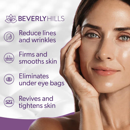 Beverly Hills V-Lift Instant Eye Lift Bee Venom Serum – Firming Eye Treatment for Puffiness, Dark Circles & Wrinkles (30mL)