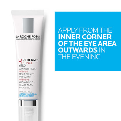 La Roche-Posay Redermic R Eyes (0.5 fl oz) - Anti-Aging Retinol Eye Cream for Wrinkles & Dark Circles