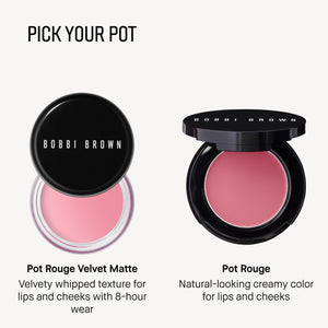 supplement products​Bobbi Brown Pot Rouge | Multi-Use Cream Blush and Lip Tint | Dewy, Natural-Looking Flush for Cheeks and Lips | Mirrored Compact Travel-Size Face Makeup Blusher, Pale Pink, 0.13 Ounce - JerryCherryUSA