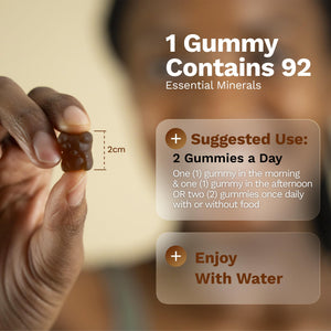 Black Girl Vitamins - Irish Sea Moss Gummies - SeaMoss + Bladderwrack & Burdock - 92 Minerals for Thyroid, Metabolism, and Immunity - Vegan, Gluten-Free, Halal (Mixed Berry, 30 Day Supply) Black Girl VitaminsBuy Supplements Australia