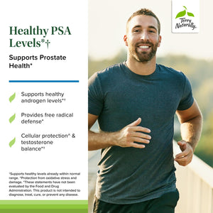 Terry Naturally Healthy PSA Levels - Dietary Supplement for Healthy Prostate & Hormone Balance Support - Herbal Supplement with Curcumin, Turmeric Essential Oil & Grape Seed Extract - 60 Softgels Terry NaturallyBuy Supplements Australia