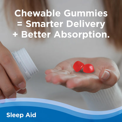 CalmCo Adult Sleep Aid Gummy Bites, Mixed Berry Flavor, 20 Count