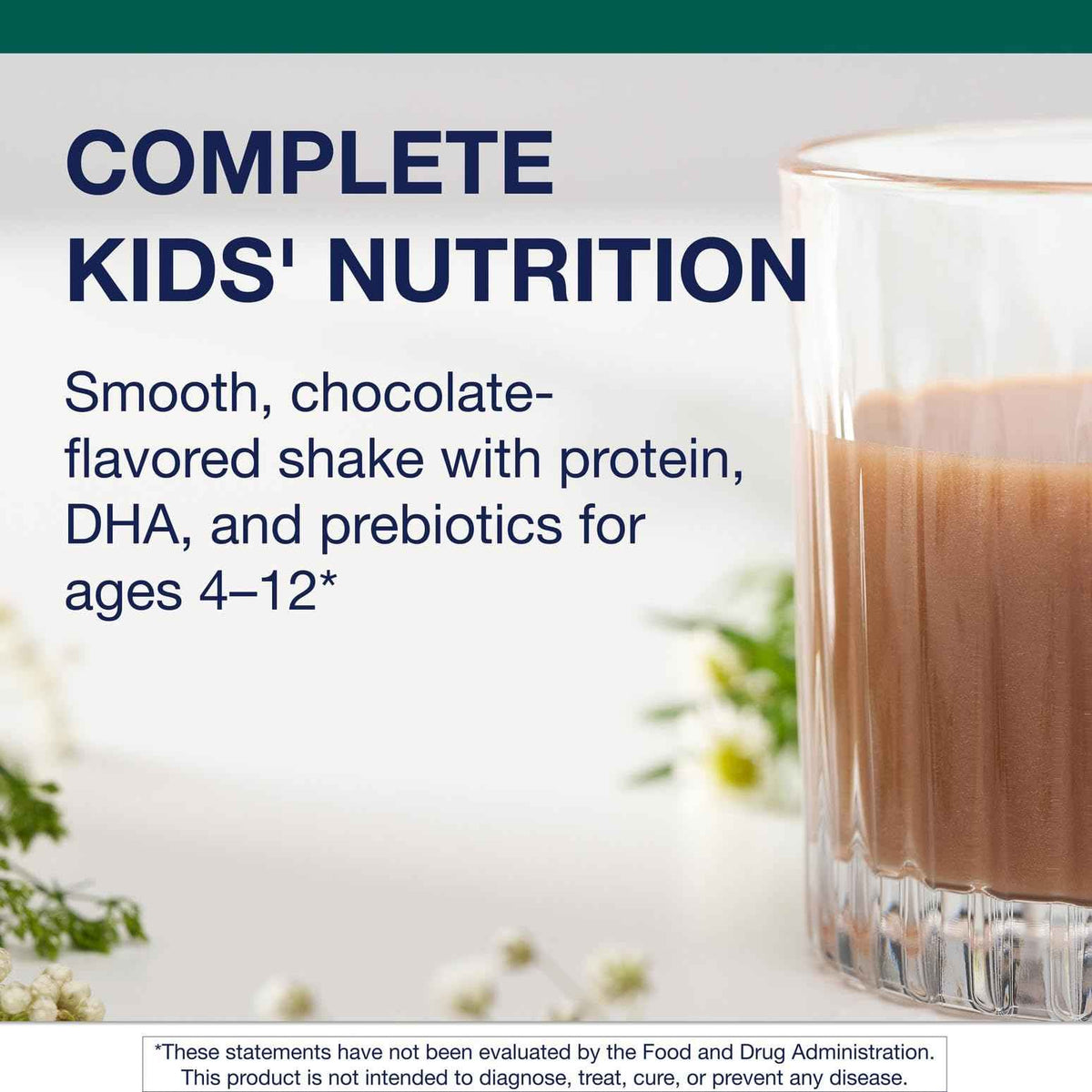 Metagenics MetaKids Nutrition Powder - Kids Multivitamin Powder with Prebiotics, DHA, Protein & Amino Acids* - Complete Protein - Non‑GMO, Gluten‑Free - Chocolate - 14.32 oz
