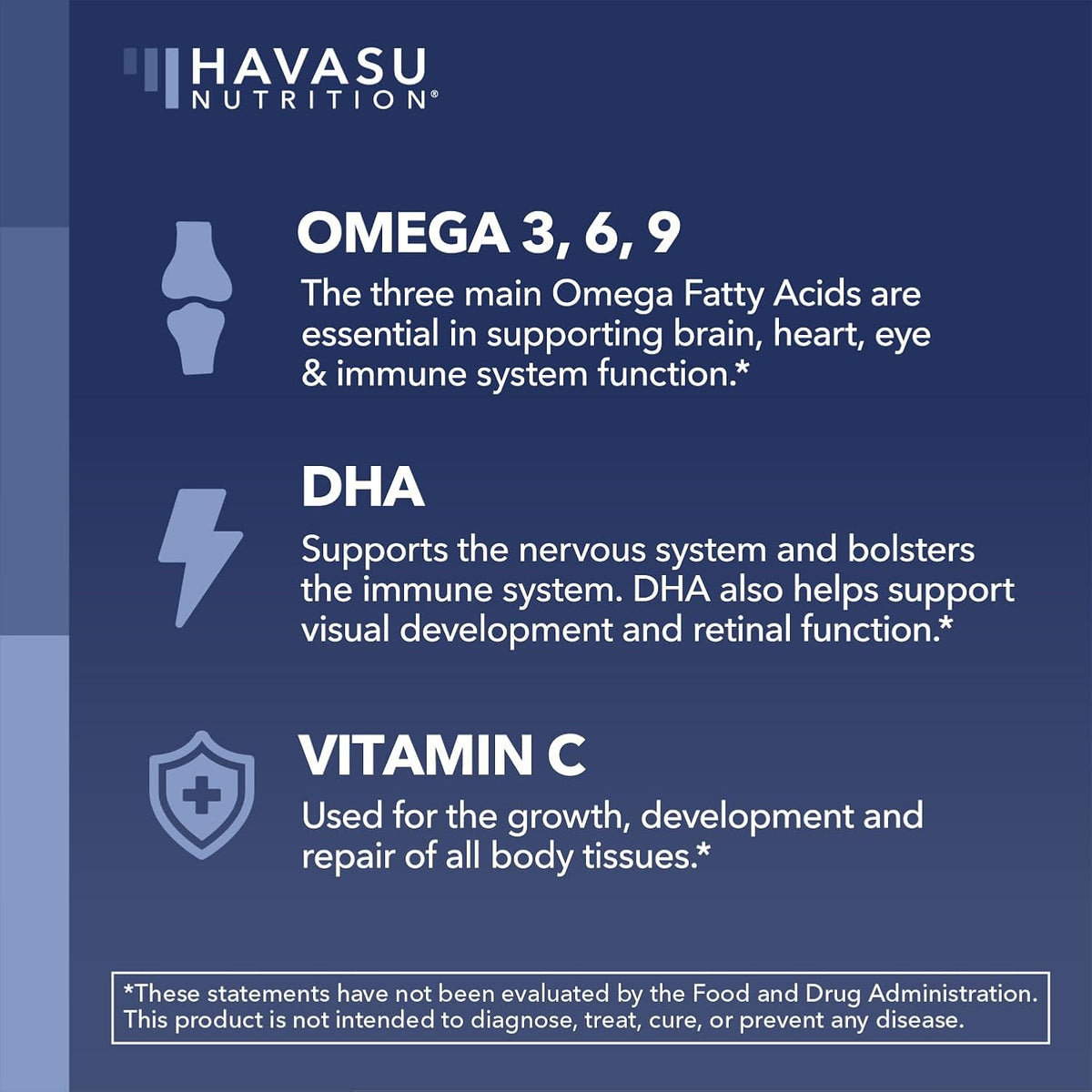 Omega 3 6 9 Gummies with DHA, Plant-Based Omega 3 Gummies for Adults, 60ct - Omega 3 6 9 + DHA Gummies, Fish Oil Alternative for Adults with DHA from Algae, Lemon and Orange Flavors, 20 Servings