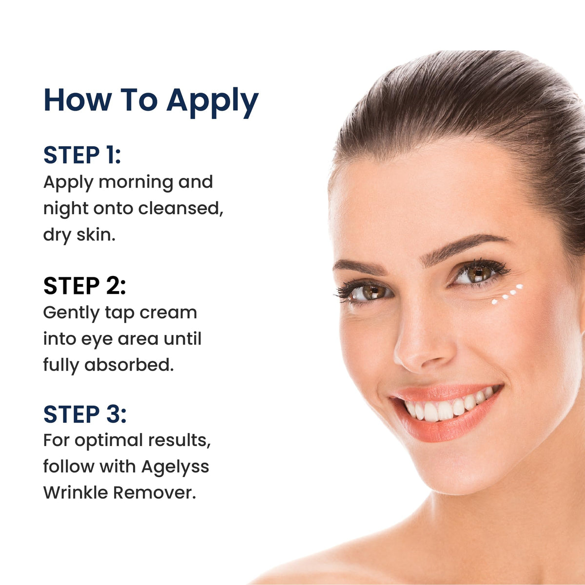Agelyss Eye-Bag Cream - Deep Hydration & Anti-Aging (Pack of 6)
