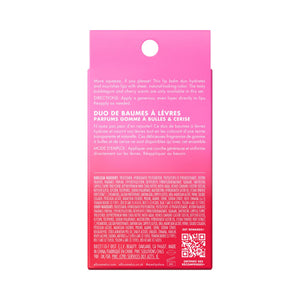 e.l.f. Squeeze Me More Lip Balm Duo, Moisturizing Balm For A Sheer Tint Of Color, Made With Hyaluronic Acid, Vegan & Cruelty-Free, Cherry & Bubblegum e.l.f.Buy Supplements Australia