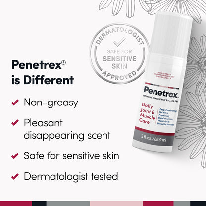 Penetrex Roll-On Gel, 3 Oz. (Pack of 3)