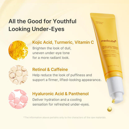 medicube Brightening Eye Serum with Kojic Acid & Retinol 1.01 fl oz