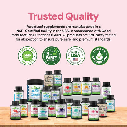 Myo-Inositol & D-Chiro Inositol Supplement for Women's Health - Fertility Supplements Women - Inositol 40:1 Ratio Support Ovarian Function & Healthy Hormone Balance Women - 2050mg - 120 Powder Caps