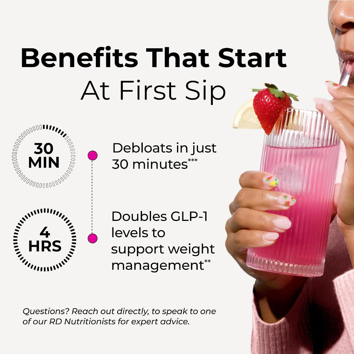 HUM Flatter Me Fiber Supplement & Flatter Me Plus Prebiotics & Probiotics