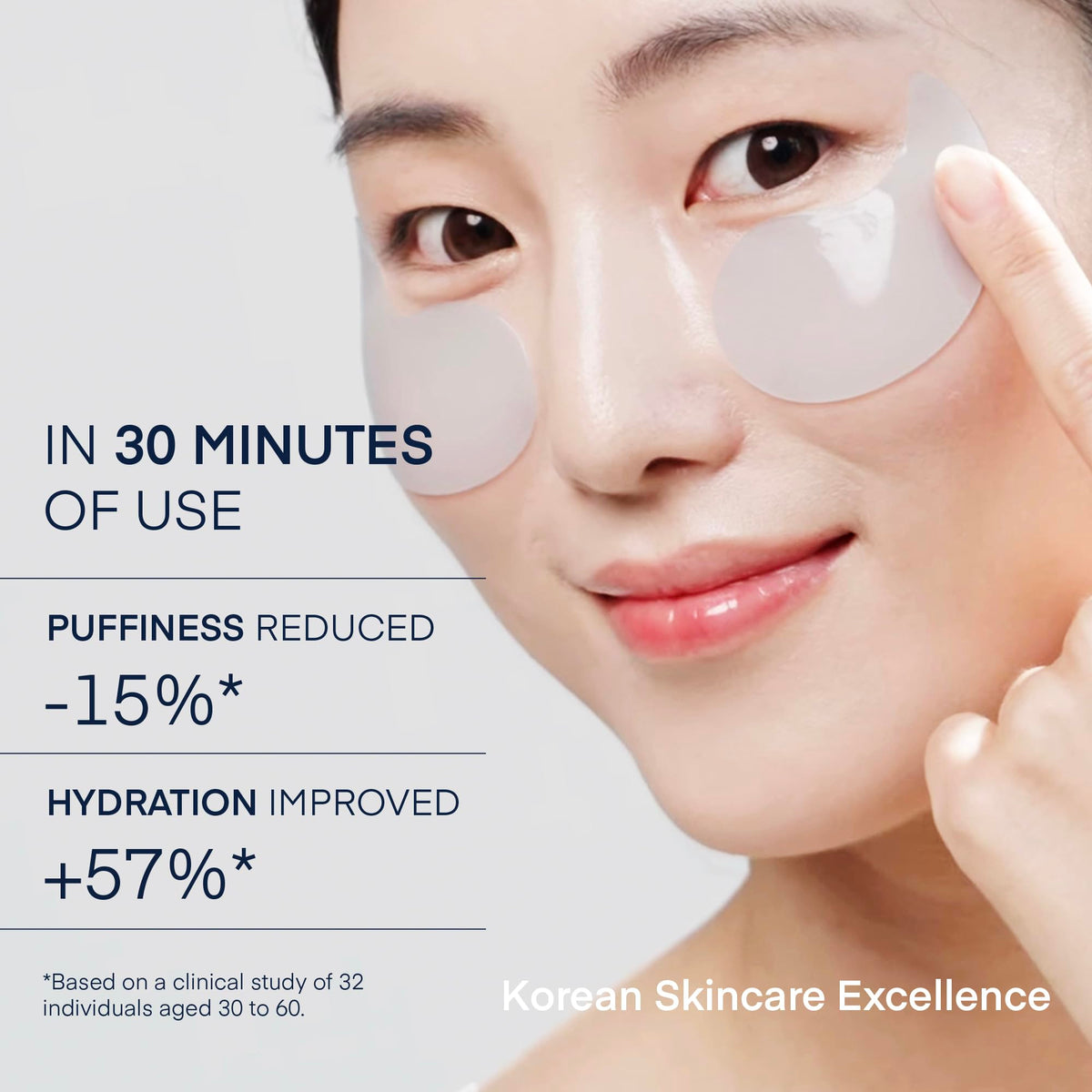 TEREZ & HONOR Eye Patches Gift Set - 3-Pack Variety (180 Pcs) - Korean Hydrogel Masks with Caffeine, Collagen & Vitamin C + Travel Case Included