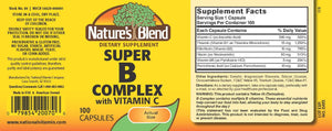 Nature's Blend Super B with C 100 Capsules Nature's BlendBuy Supplements Australia