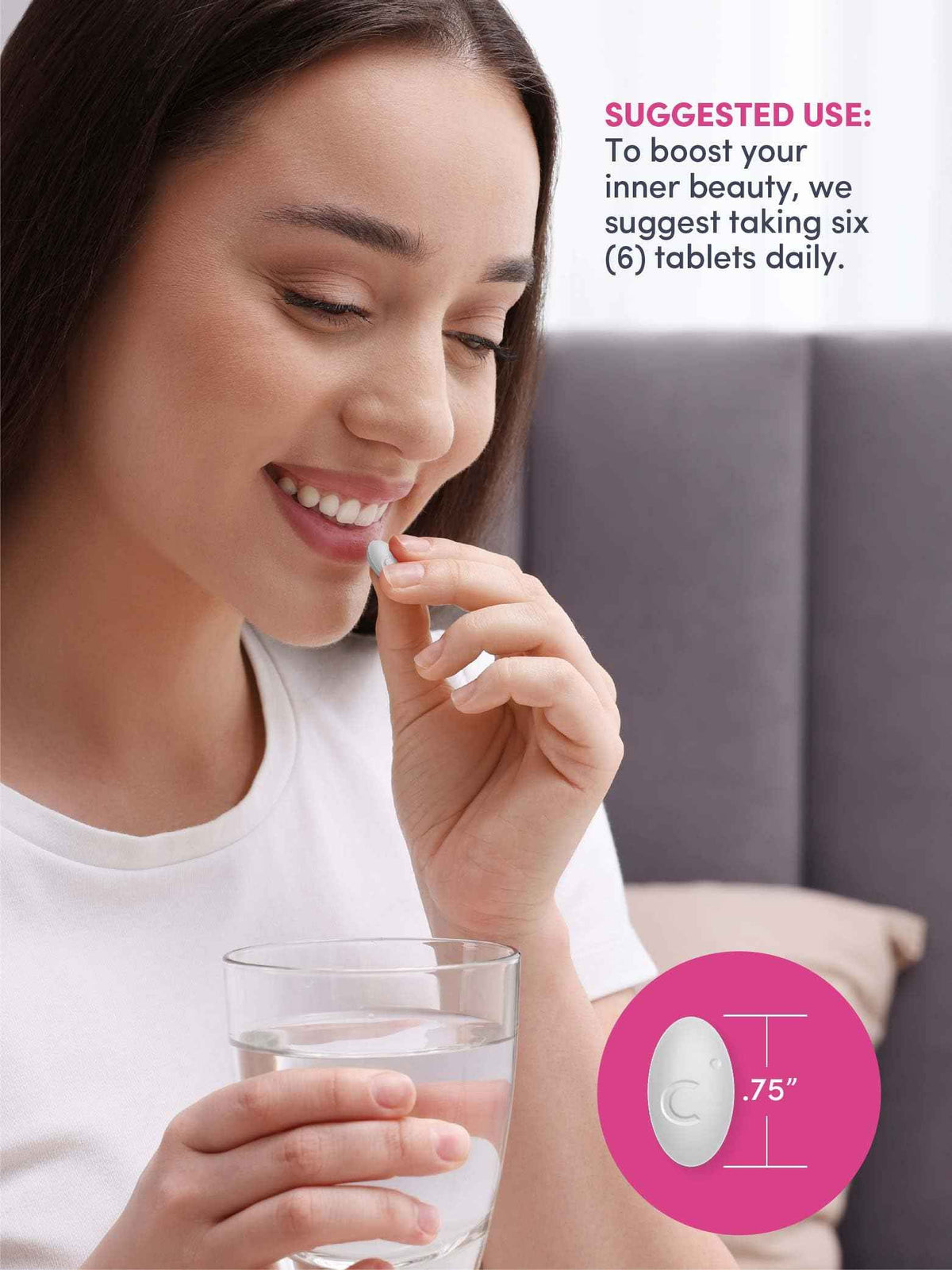 NeoCell Collagen Peptides Pills - 270 Caplets - with Vitamin C and Biotin - Grass Fed Bovine - Hair, Skin, & Nails - for Women and Men