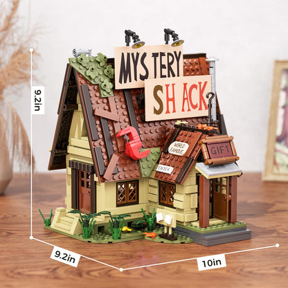 Gravity House Building Sets, Mystery Shack House Building Blocks Toy, Compatible with Lego, Collectible Buildable Fun Model Toys, Gift for 14+ Boys Girls Adults and Fans (965 PCS)